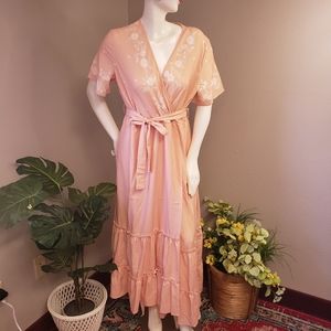 Faux Wrap Summer Dress